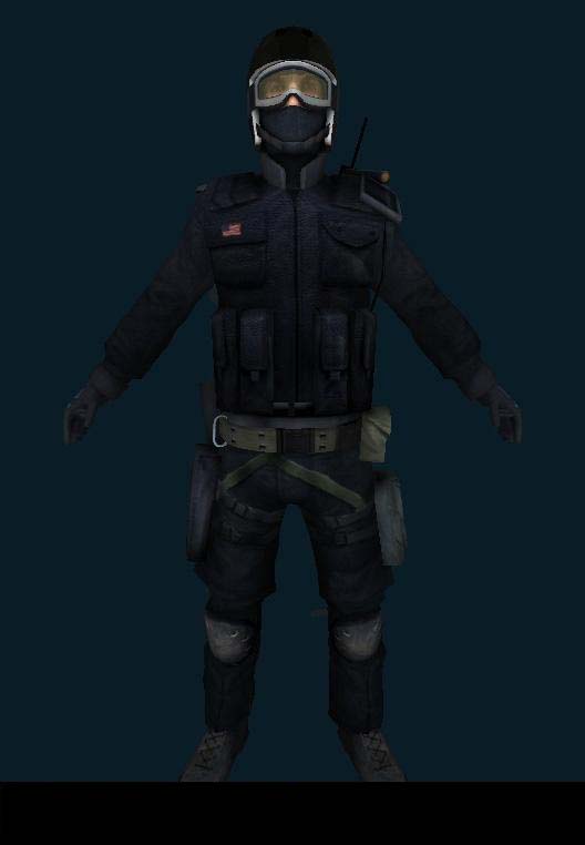 Ксс 18. Необычные скины игроков для КС 1.6. Urban SWAT. GIGN CS 1.6. CSS SWAT.